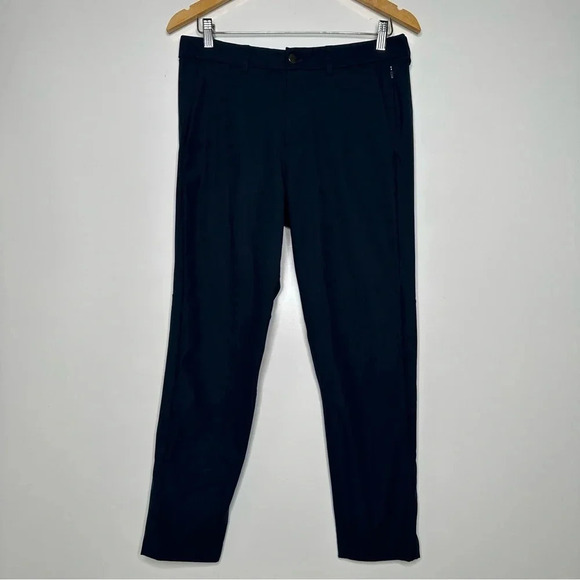 Lululemon Men’s True Navy Slim Fit Commission Pants in Warpstreme Size 30 - Picture 3 of 13